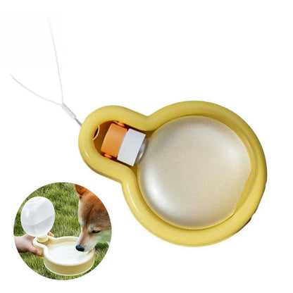 Portable Pet Water Bottle Bowl Dispenser