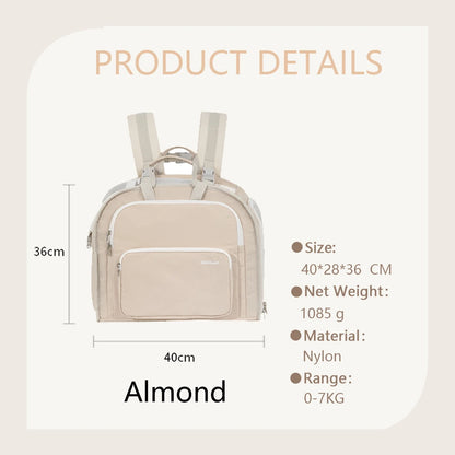 Soft-Sided Multipurpose Pet Carrier Backpack