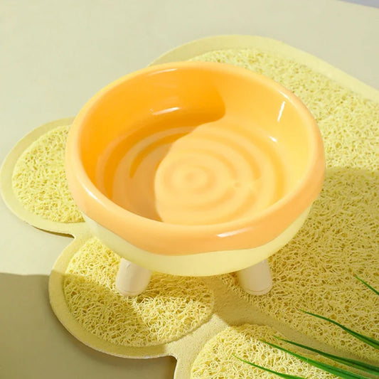 Multifunctional 2-in-1 Pet Donut Tableware