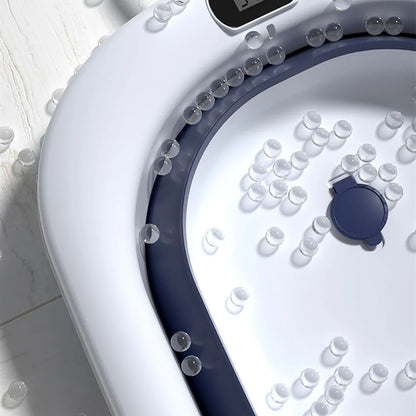 Real-time Temperature Folding Silicone Pet Bathtub