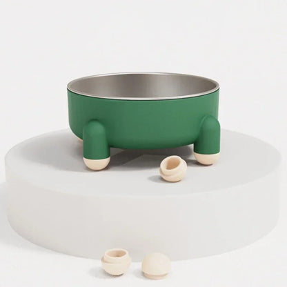 Stainless Steel Elevated Pet Tableware
