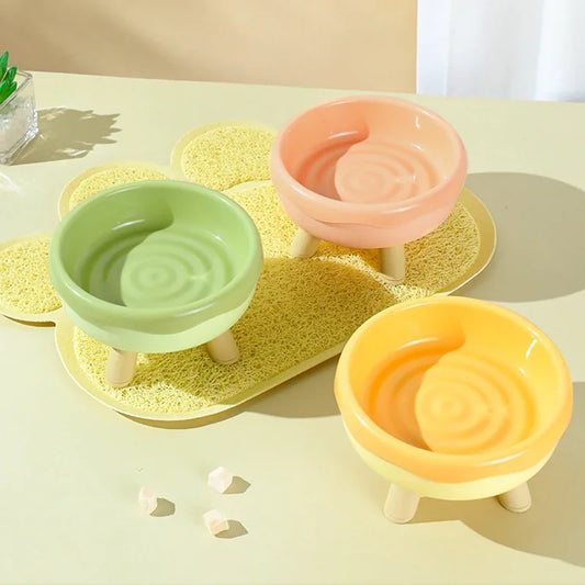 Multifunctional 2-in-1 Pet Donut Tableware