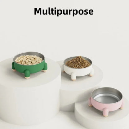 Stainless Steel Elevated Pet Tableware