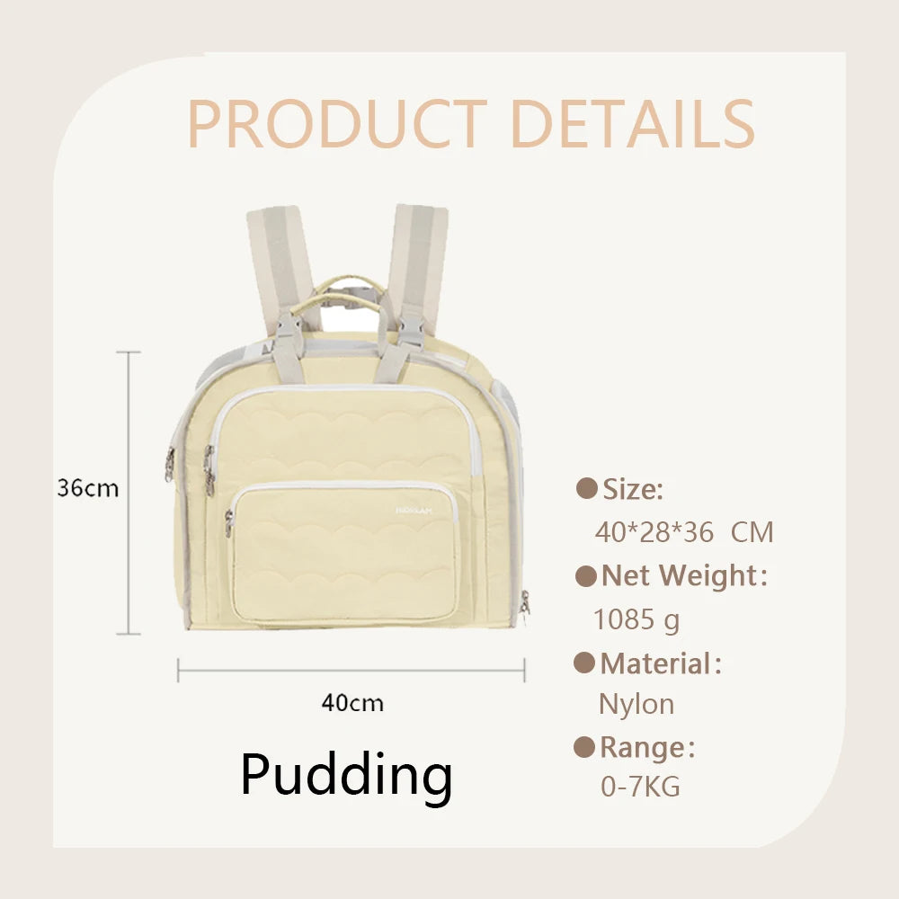 Soft-Sided Multipurpose Pet Carrier Backpack