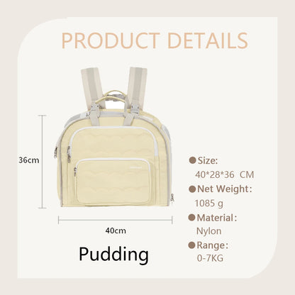 Soft-Sided Multipurpose Pet Carrier Backpack