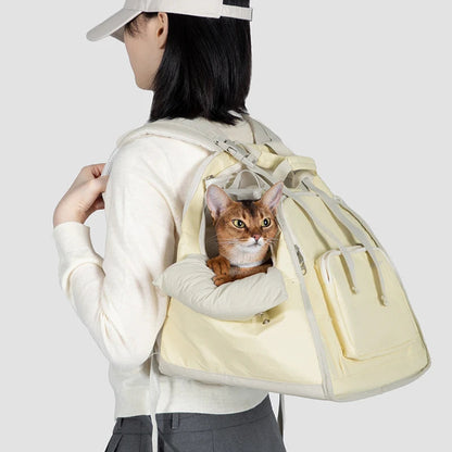 Soft-Sided Multipurpose Pet Carrier Backpack