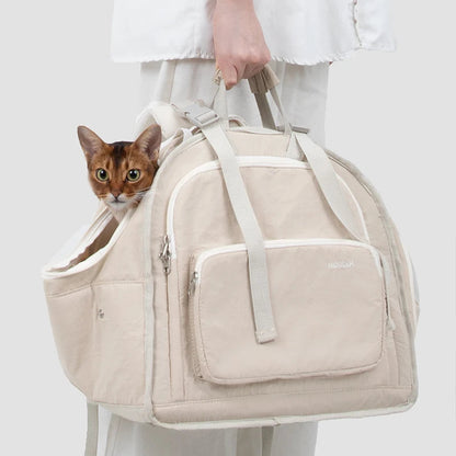 Soft-Sided Multipurpose Pet Carrier Backpack